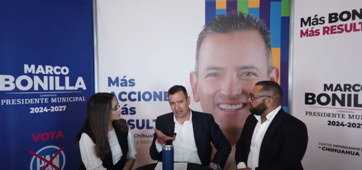 Entrevista Exclusiva | Candidato a la Presidencia Municipal de Chihuahua, Marco Bonilla. 