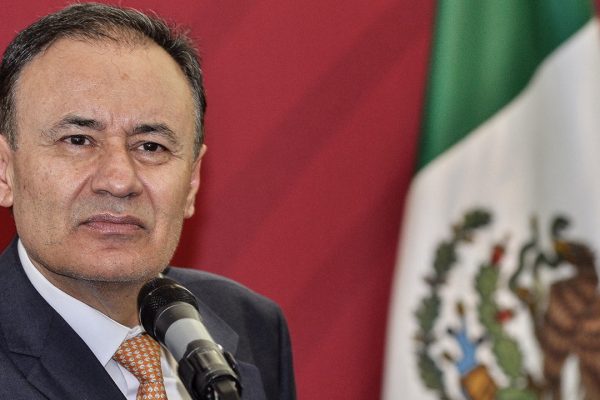 90703104. México, 3 Jul 2019 (Notimex-Alejandro Guzmán).- Conferencia de prensa del titular de Seguridad, Alfonso Durazo, respecto al conflicto laboral con la Policía Federal. Ciudad de México, 3 de julio de 2019.
NOTIMEX/FOTO/ALEJANDRO GUZMÁN/AGH/LAB/