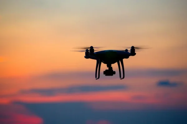 Drone-Technology-in-Flight-During-Sunset-1000x563