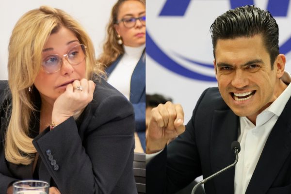 La-gobernadora-panista-de-Chihuahua-Maru-Campos-y-el-dirigente-del-PAN-Jorge-Romero-Foto-Galo-Canas-Cuartoscuro